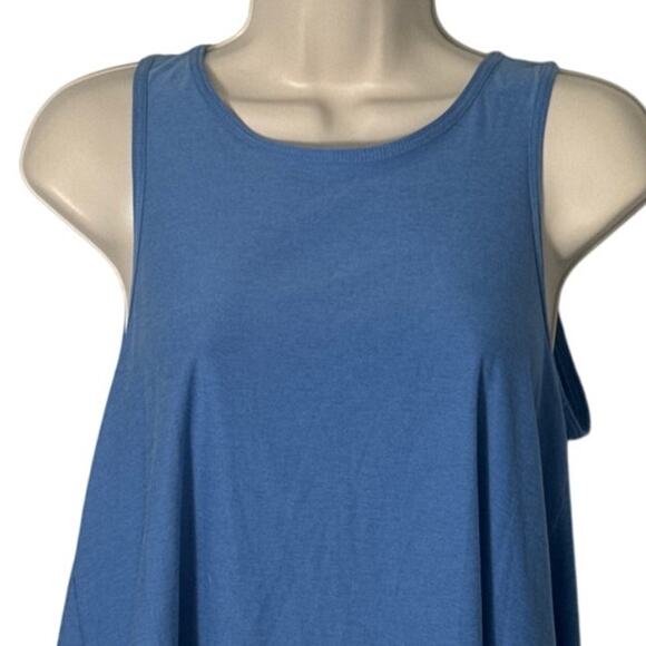 Beyond Yoga Featherweight Flutter Tank Sky Blue Heather Size S - Picture 10 of 11